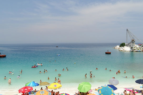 Marble beach (Мраморният плаж), Тасос