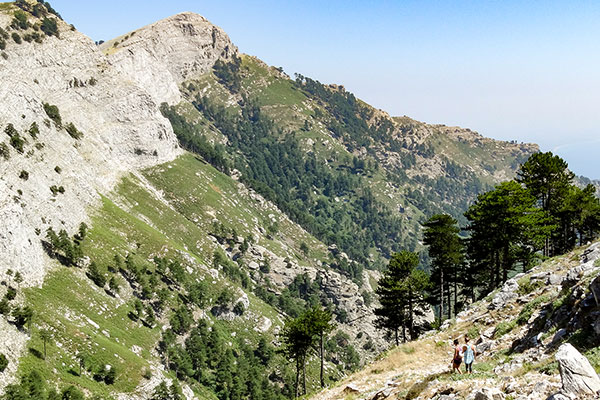 Панпрама по път за Ипсарио, Тасос