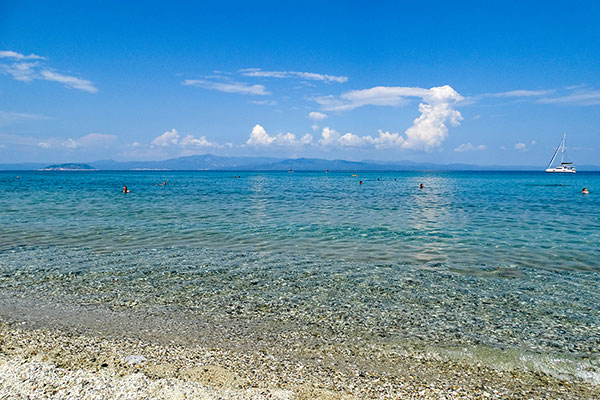 Golden beach, Касандра, Халкидики, Гърция