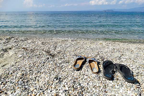 Golden beach, Касандра, Халкидики, Гърция