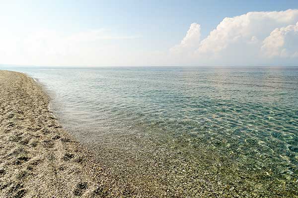 Golden beach, Касандра, Халкидики, Гърция