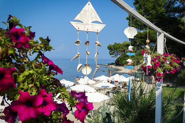 Agora beach, Касандра, Халкидики, Гърция