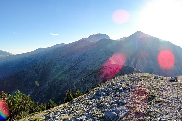 Панорама, Олимп, Гърция