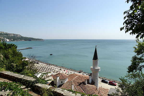 Балчик - панорама от комплекса