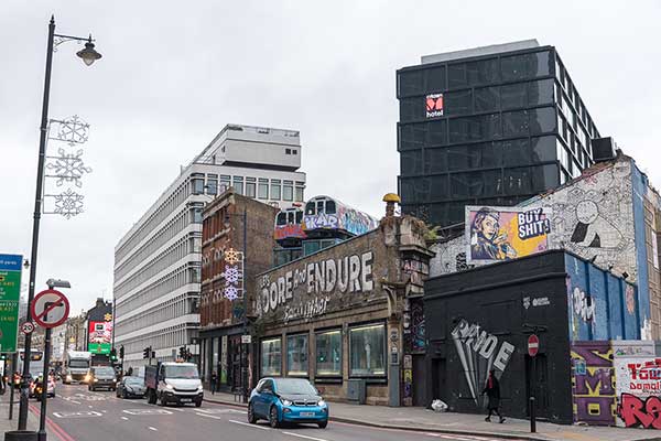 Blank walls are criminal - Shoreditch