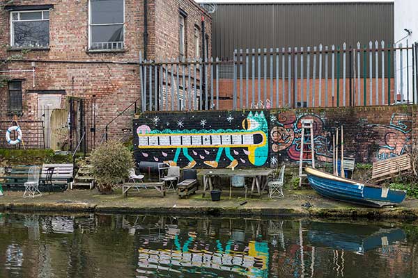 Blank walls are criminal - Regents canal