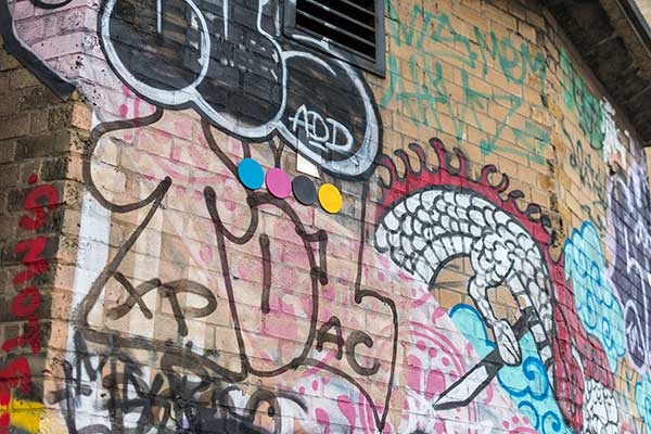 Blank walls are criminal - Regents canal