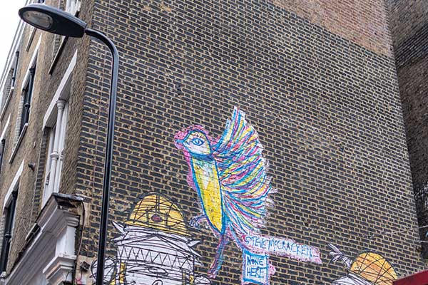 Blank walls are criminal - Regents canal