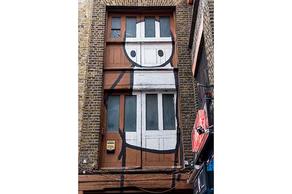 Blank walls are criminal - Shoreditch