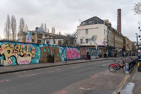 Blank walls are criminal - Brick lane