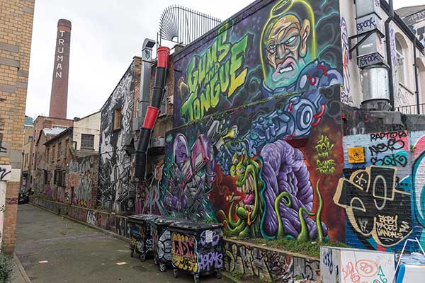 Blank walls are criminal - Brick lane