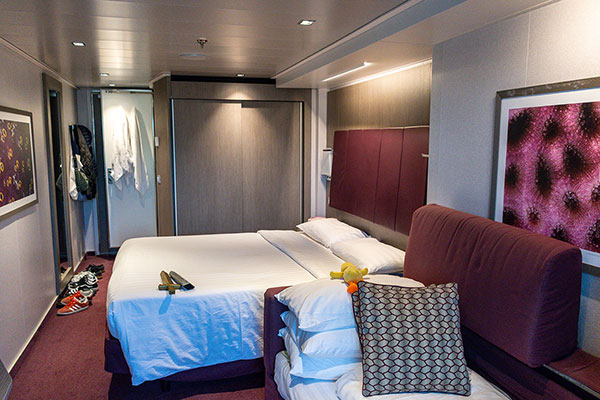 Впечатления от круиз в Средиземно море с малко дете - стая с балкон